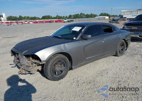 2012 Dodge Charger Police z USA, uszkodzony, nr VIN 2C3CDXATXCH282641